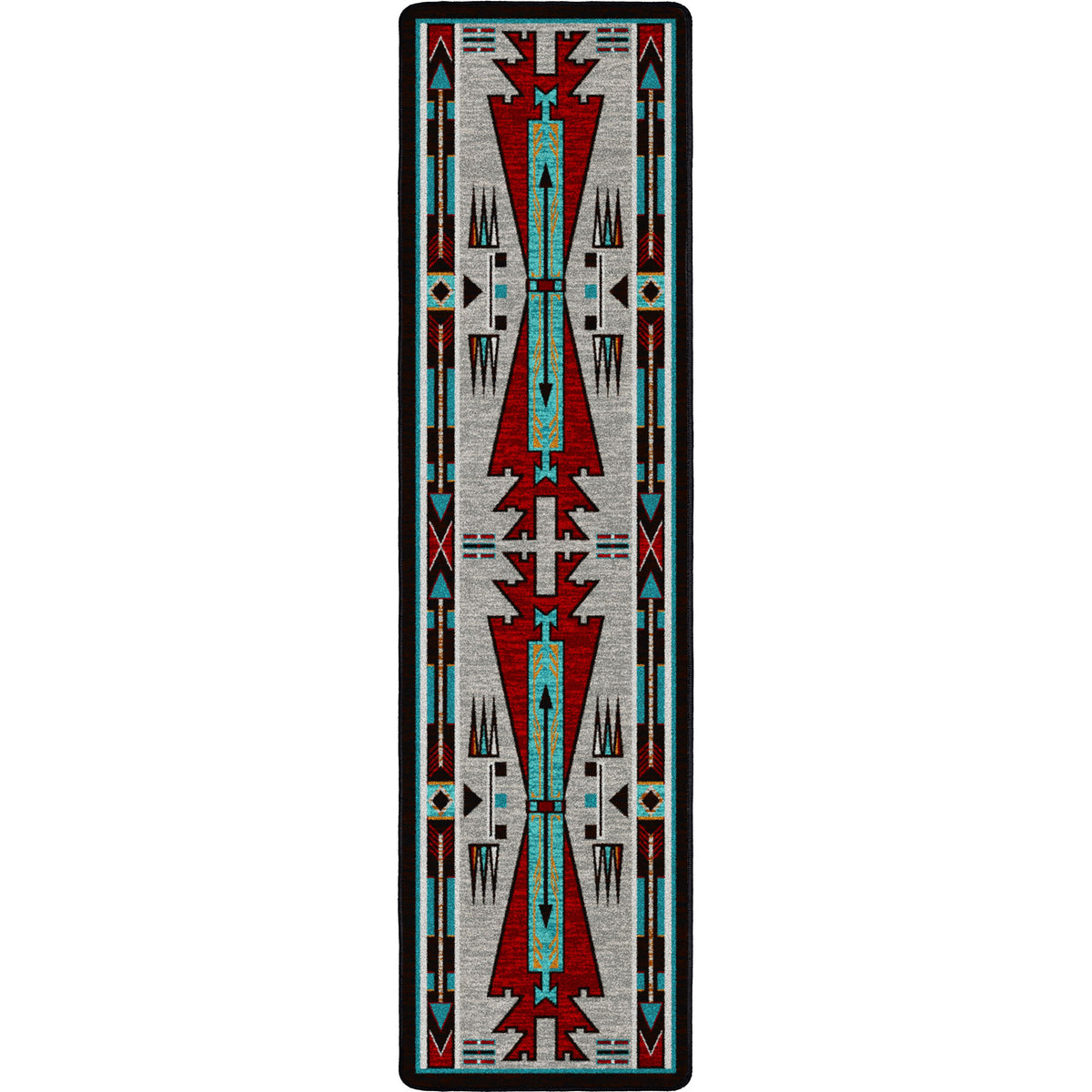 Image of an area rug, Horse Thieves OKA - Electric