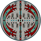 Image of an area rug, Horse Thieves OKA - Electric
