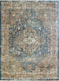 Oxford Castle Blue Area Rug