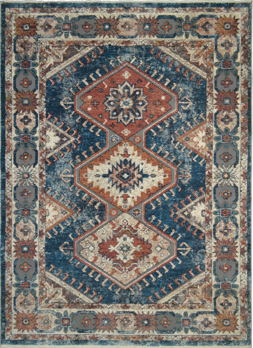 Oxford Sahara Blue Area Rug
