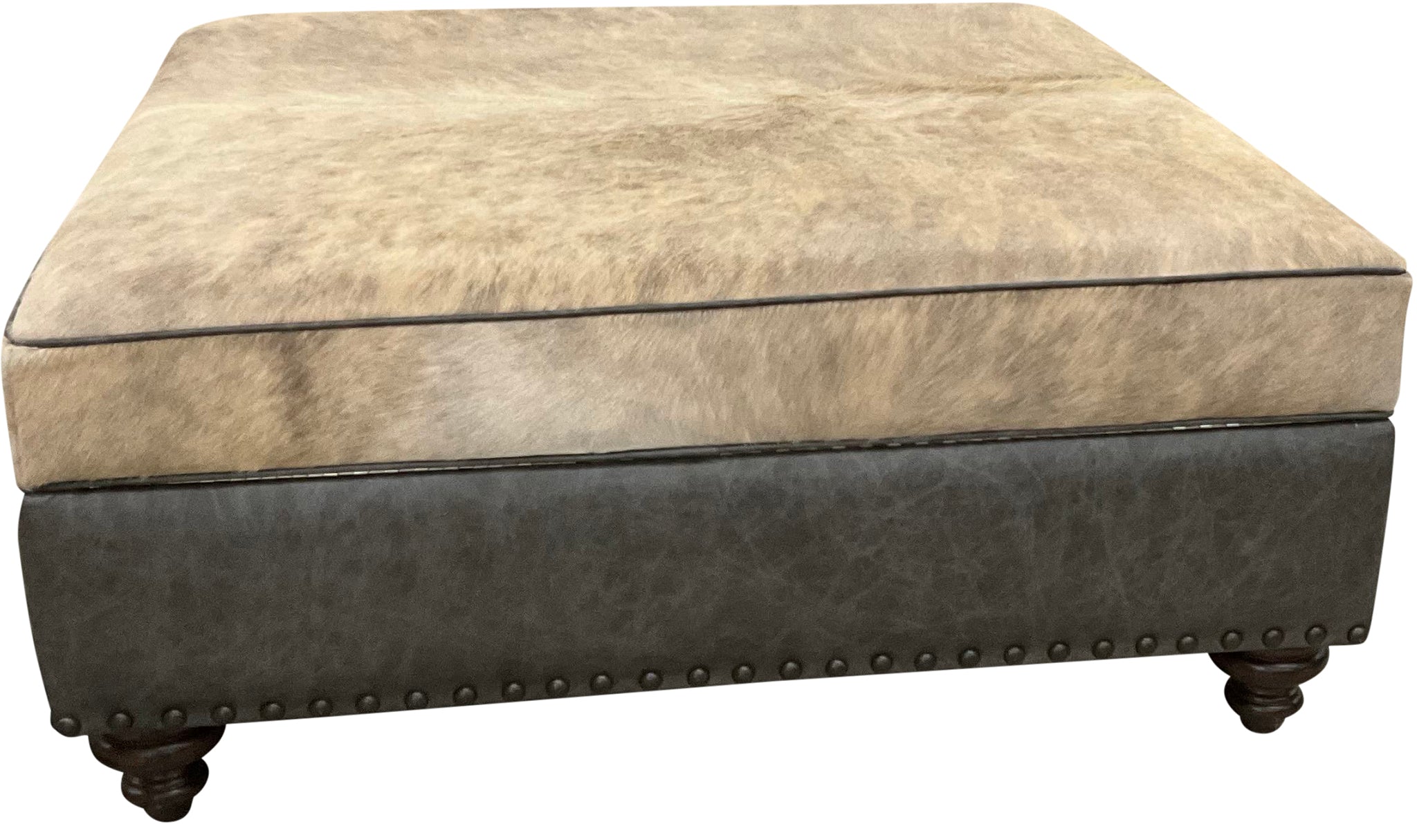 Mesa Rock Storage Ottoman - 48" x 48"