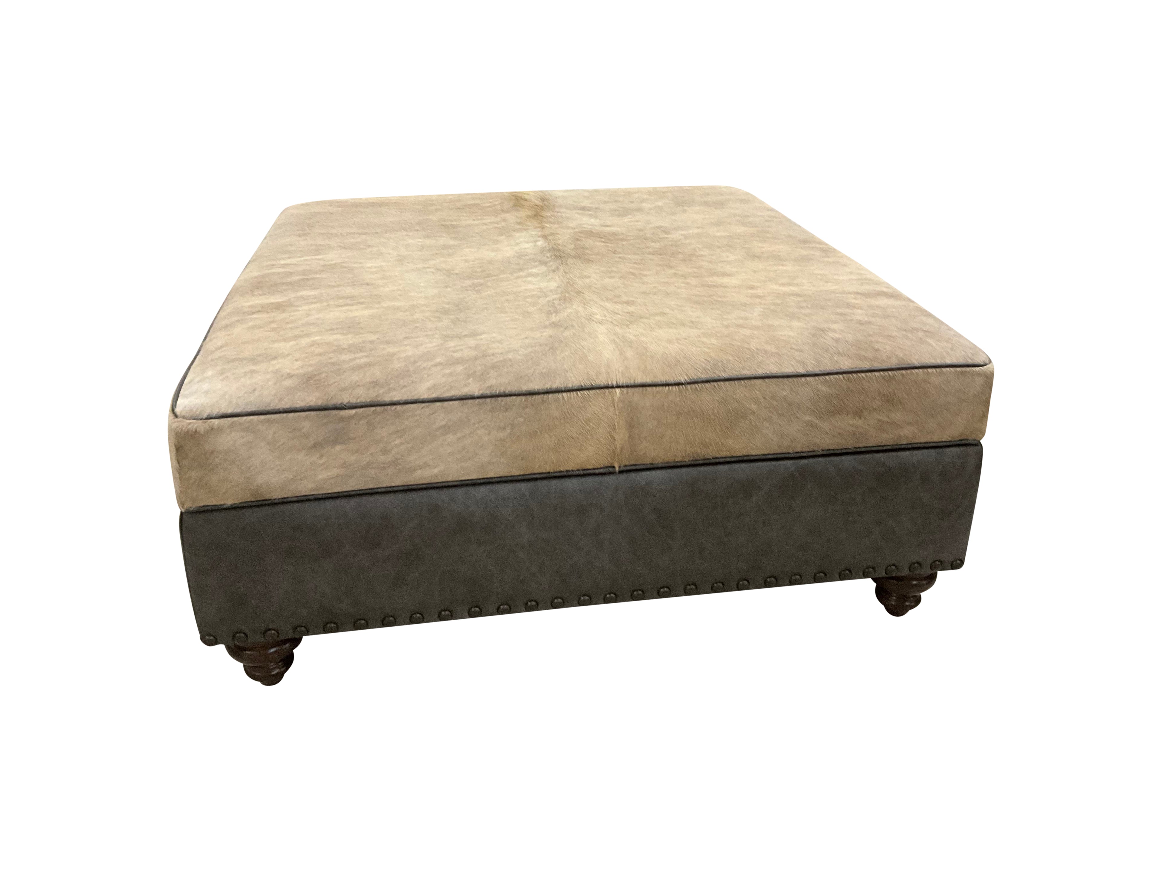 Mesa Rock Storage Ottoman - 48" x 48"