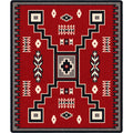 Image of an area rug, Old Crow - Red