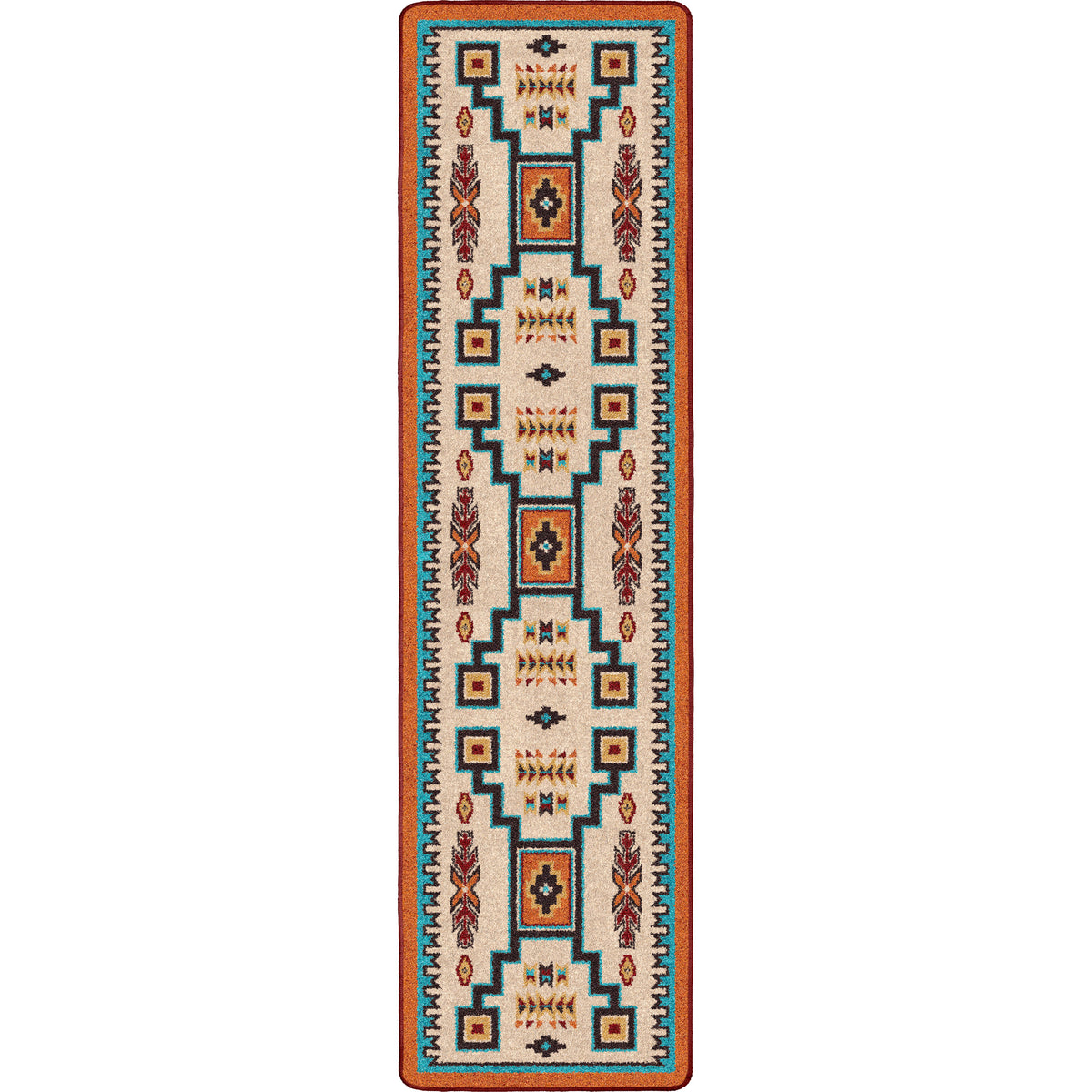 Image of an area rug, Old Crow - Rust