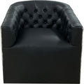 Onyx Tufted Swivel Chair