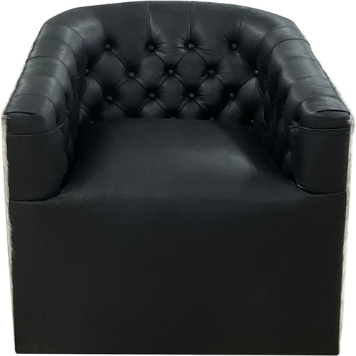 Onyx Tufted Swivel Chair