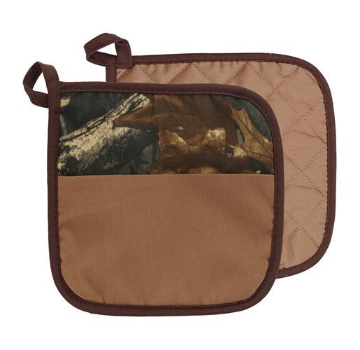 Camo Pot Holder, Set of 10 Oven Mitt or Pot Holder