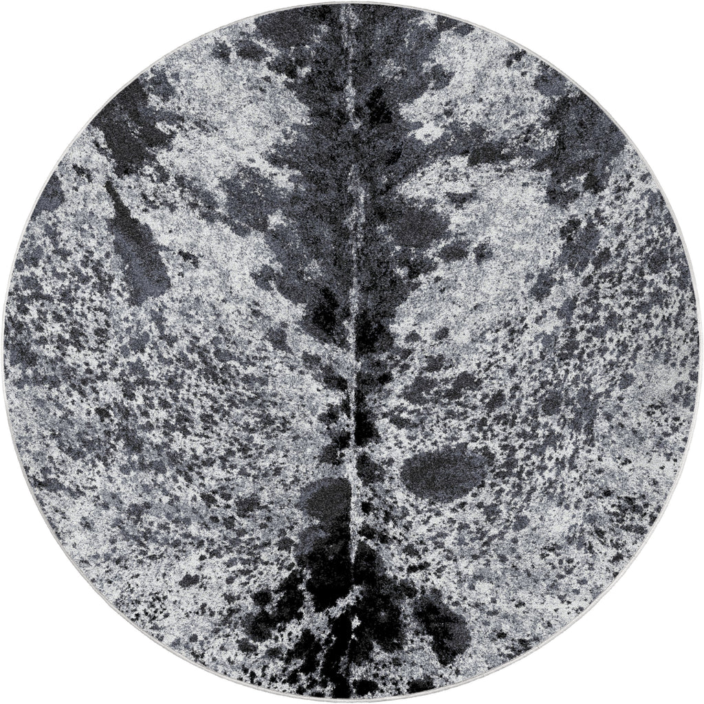 Image of an area rug, Pioneer Longhorn - Black And White