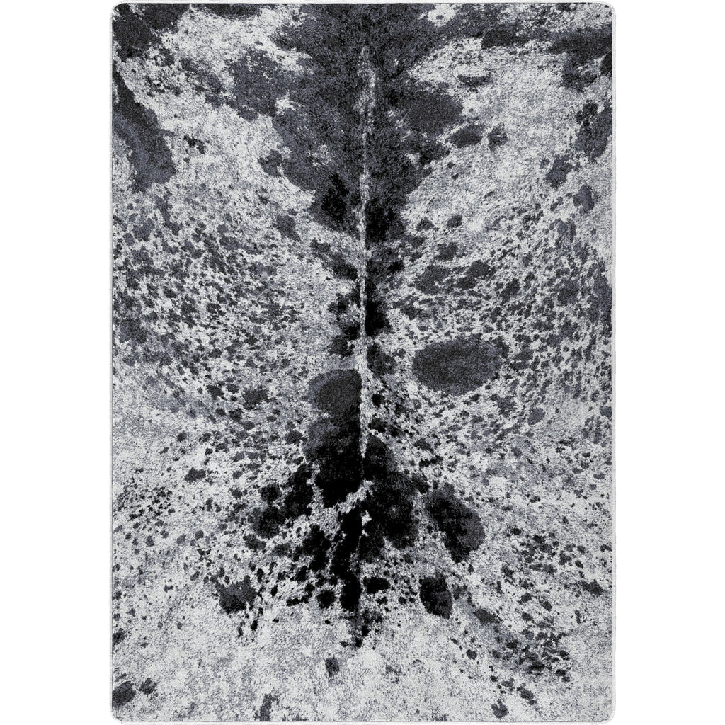 Image of an area rug, Pioneer Longhorn - Black And White