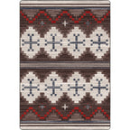 Image of an area rug, Pathways - Dusty Brown