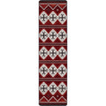 Image of an area rug, Pathways - Red