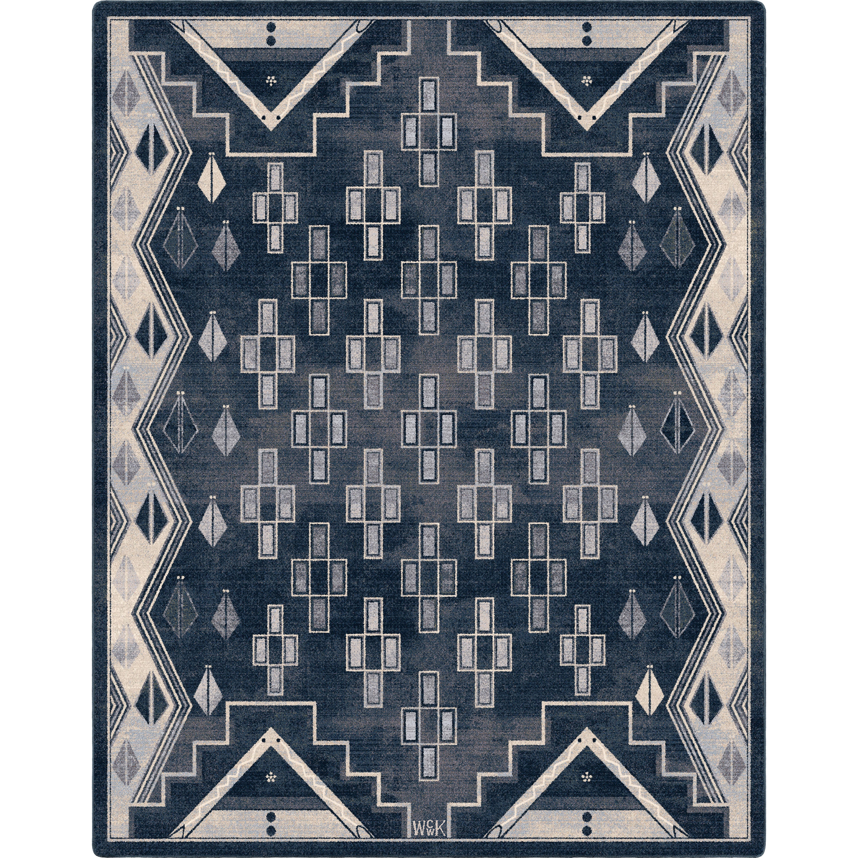 Image of an area rug, Will K Peak To Peak - Storm