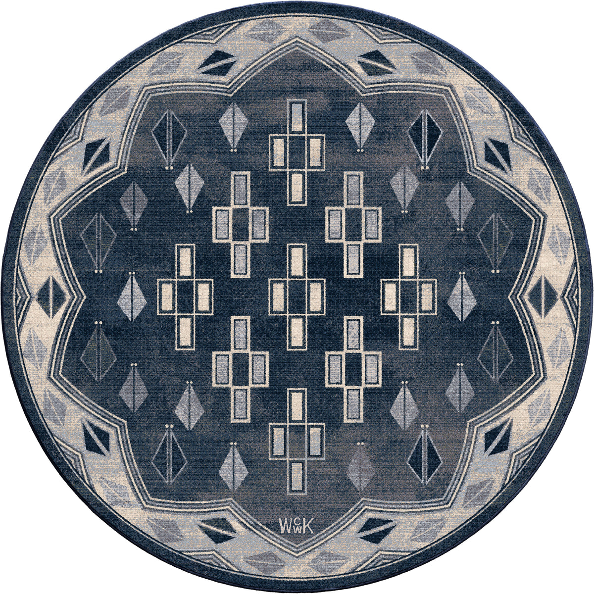 Image of an area rug, Will K Peak To Peak - Storm