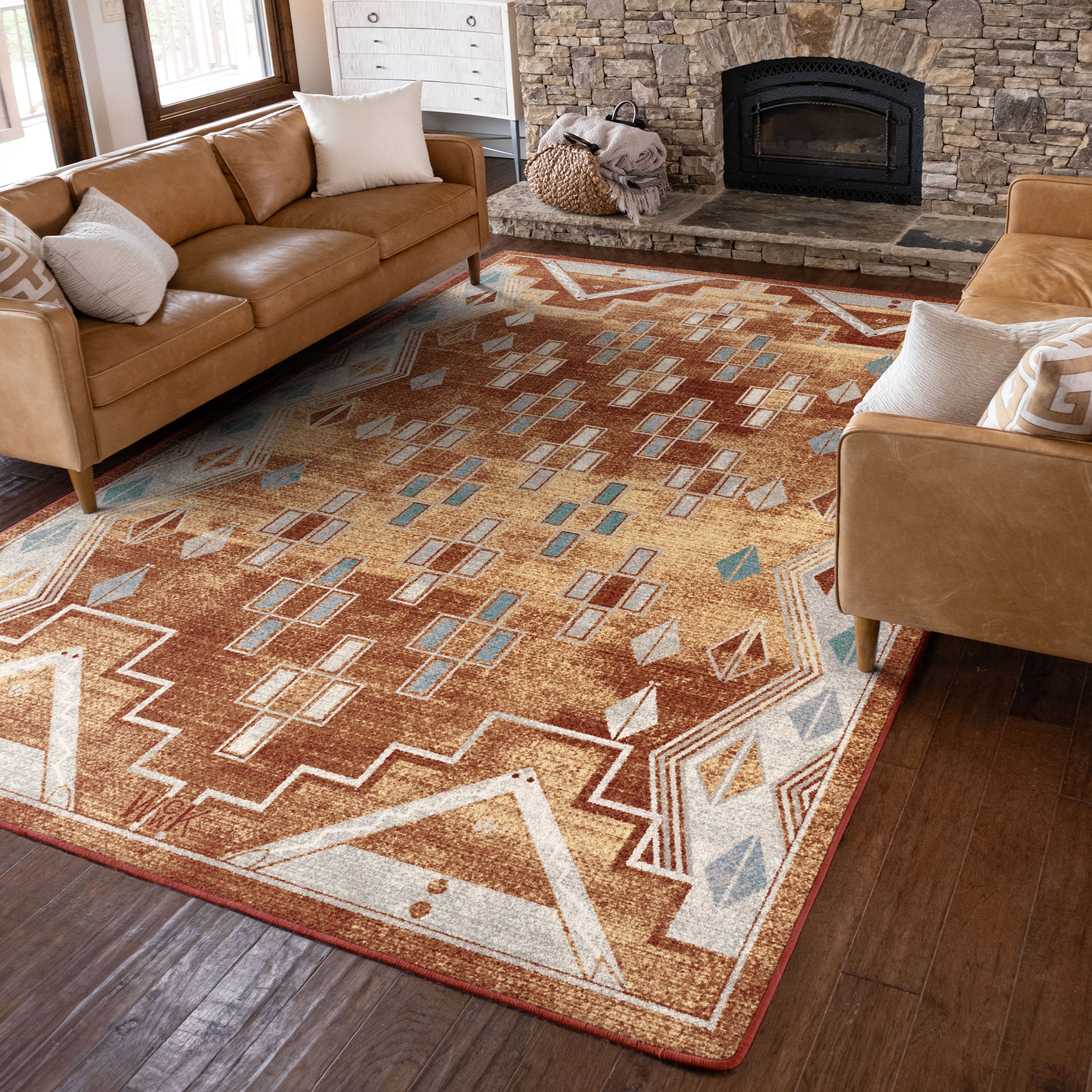 Image of an area rug, Will K Peak To Peak - Flash