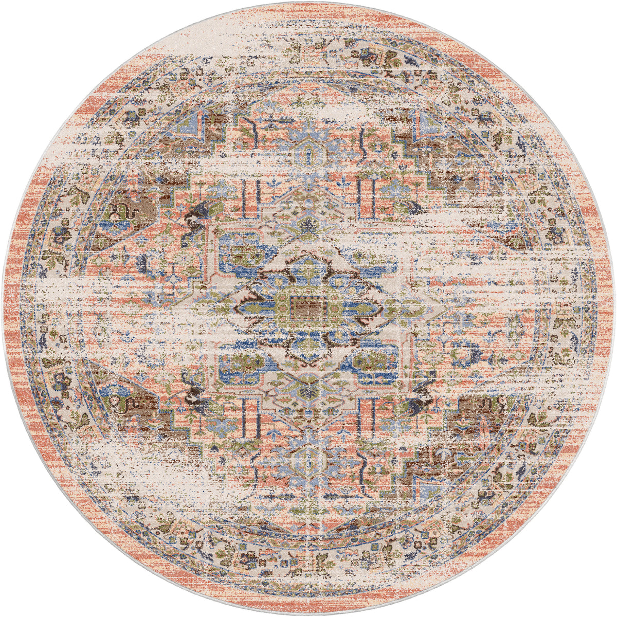 Image of an area rug, Persia - Distressed Pastel