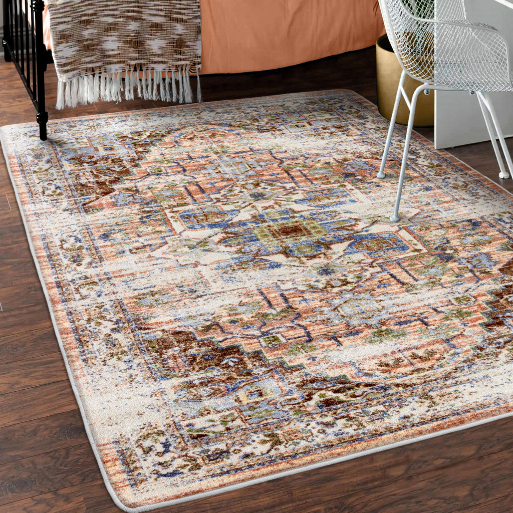 Image of an area rug, Persia - Distressed Pastel