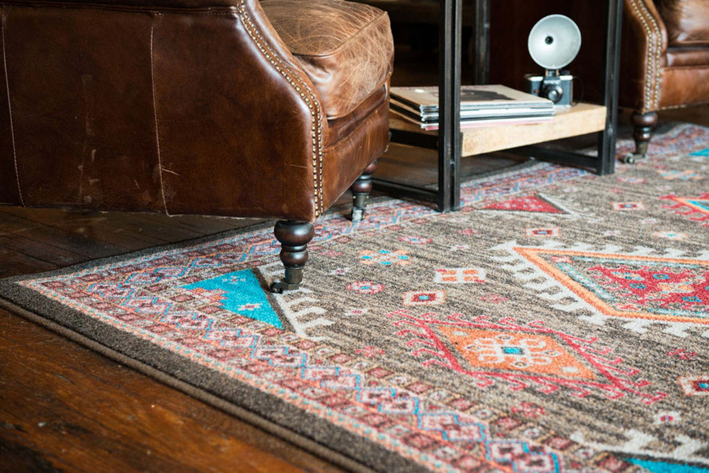 Image of an area rug, Persian Southwest - Brown