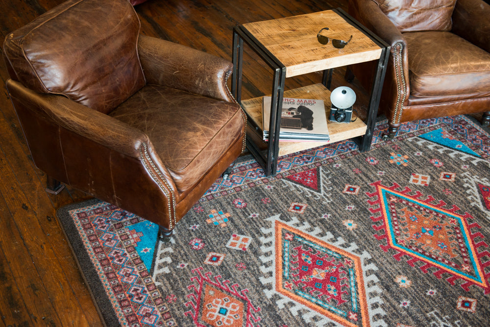 Image of an area rug, Persian Southwest - Brown