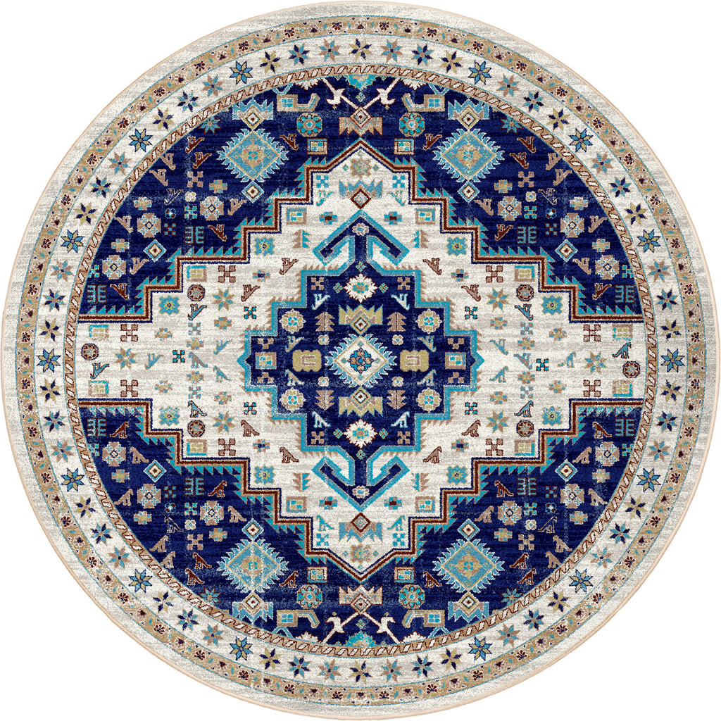 Image of an area rug, Persian Version - Dusk Blue