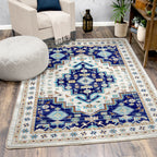 Image of an area rug, Persian Version - Dusk Blue