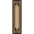 Image of an area rug, Pine Forest - Maize