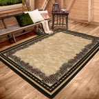 Image of an area rug, Pine Mountain - Green