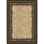 Image of an area rug, Pine Mountain - Green