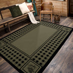 Image of an area rug, Pine Refuge - Green