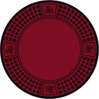 Image of an area rug, Pine Refuge - Red