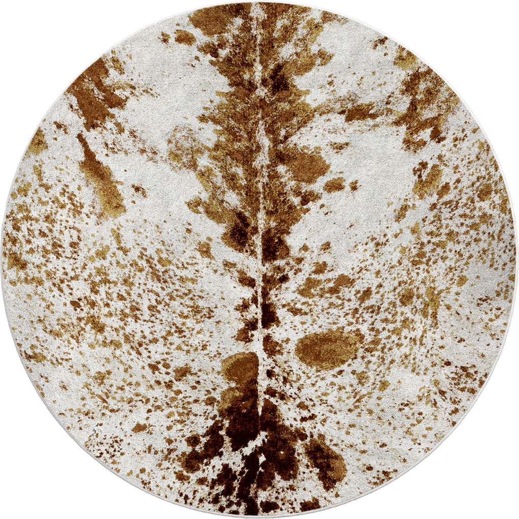 Image of an area rug, Pioneer Longhorn - Spotted Brindle