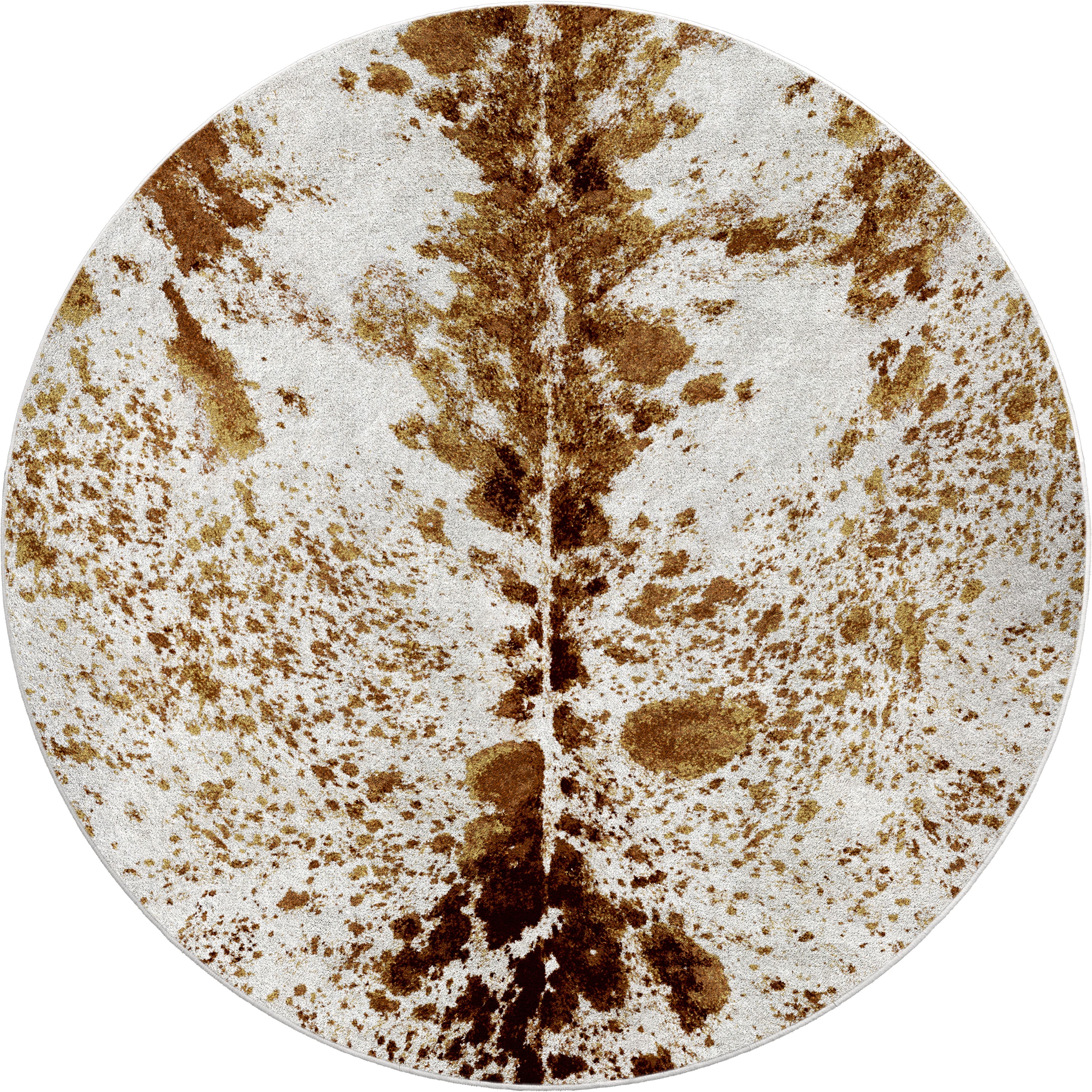 Image of an area rug, Pioneer Longhorn - Spotted Brindle
