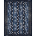 Image of an area rug, Will K Plains Speak - Midnight