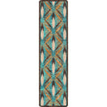 Image of an area rug, Plumage - Tropical Turquoise