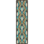 Image of an area rug, Plumage - Tropical Turquoise