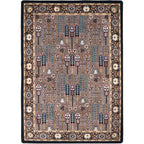 Image of an area rug, Passage - Turquoise