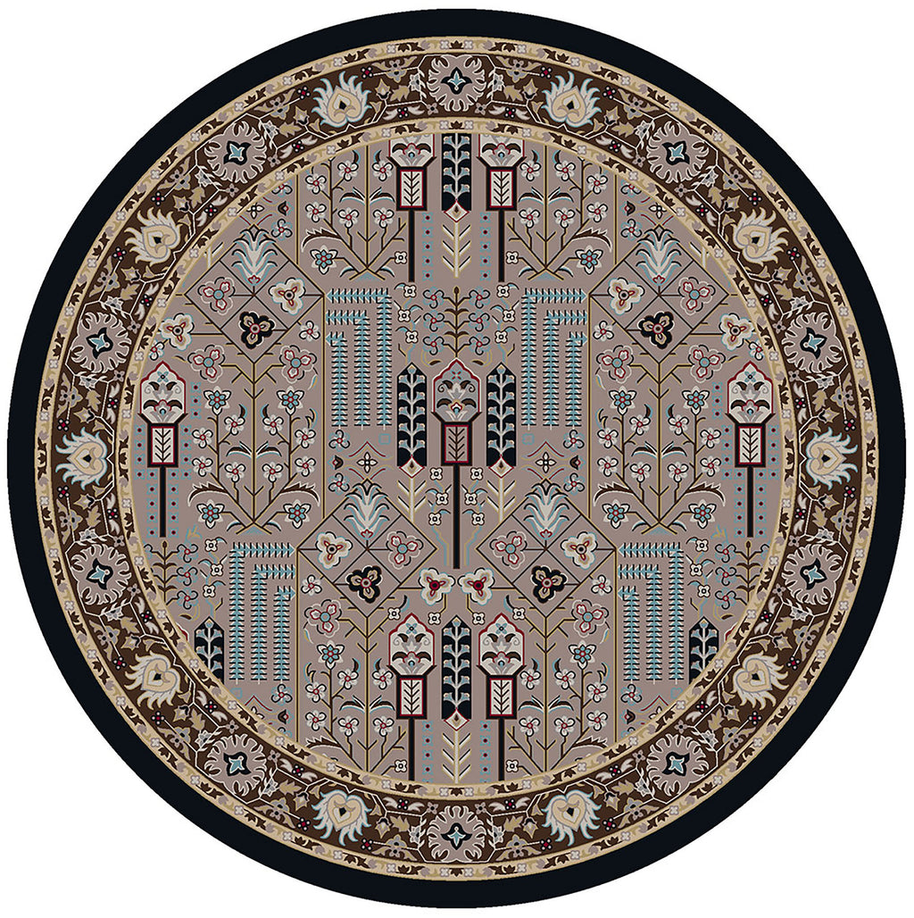 Image of an area rug, Passage - Turquoise