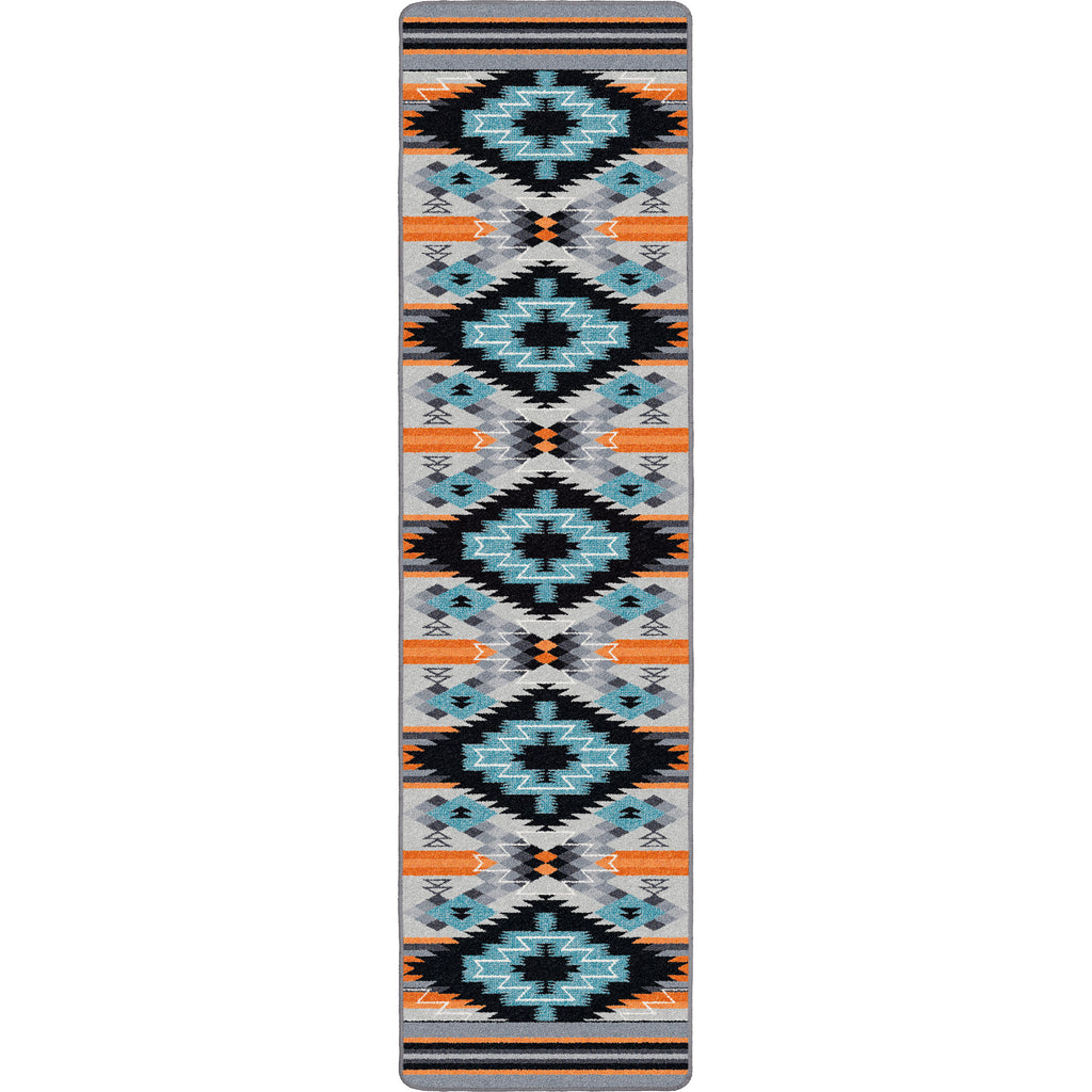 Image of an area rug, Radiowaves - Fire