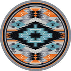 Image of an area rug, Radiowaves - Fire
