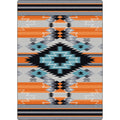 Image of an area rug, Radiowaves - Fire