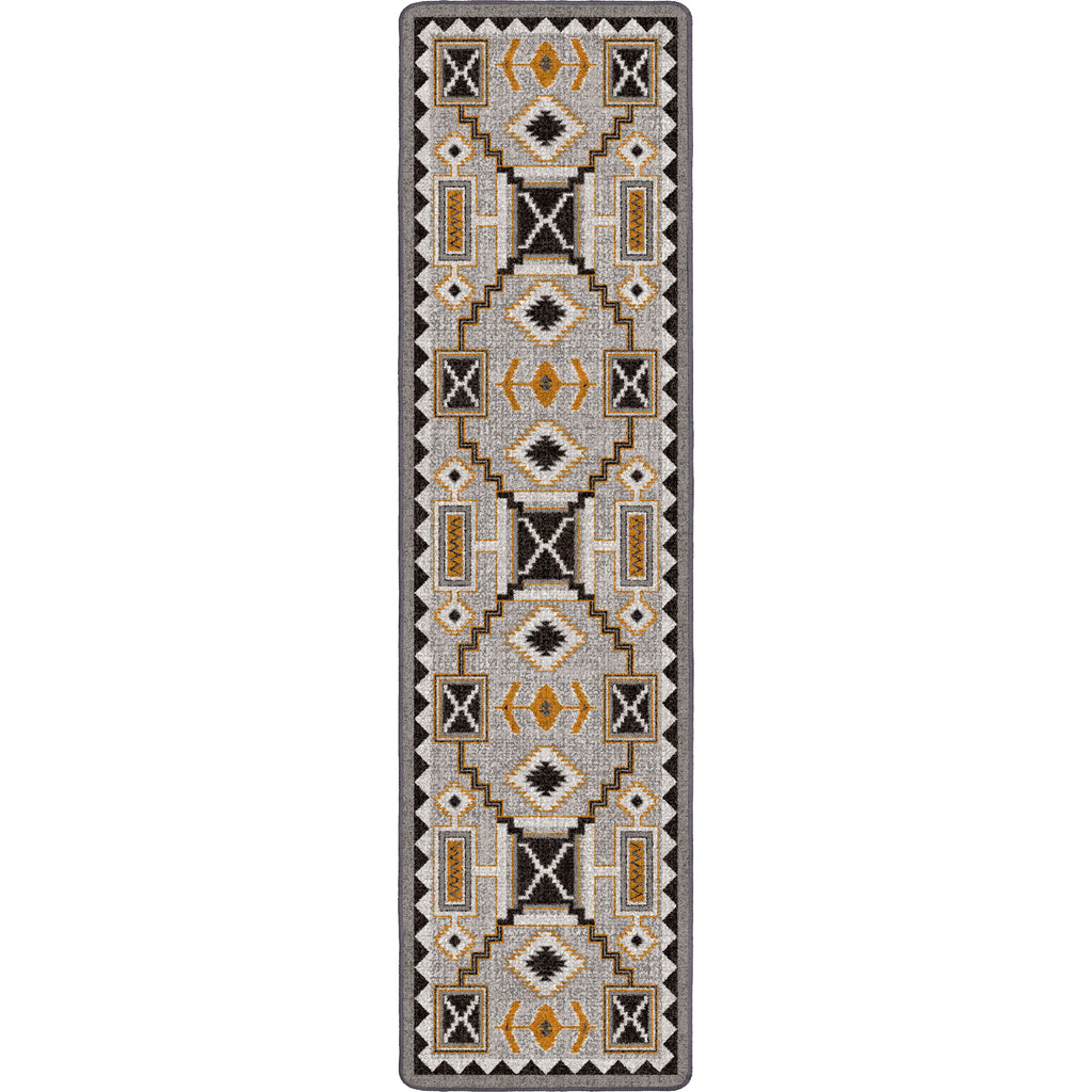 Image of an area rug, Rain Giver - Obsidian