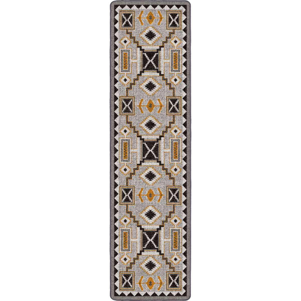 Image of an area rug, Rain Giver - Obsidian