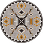 Image of an area rug, Rain Giver - Obsidian
