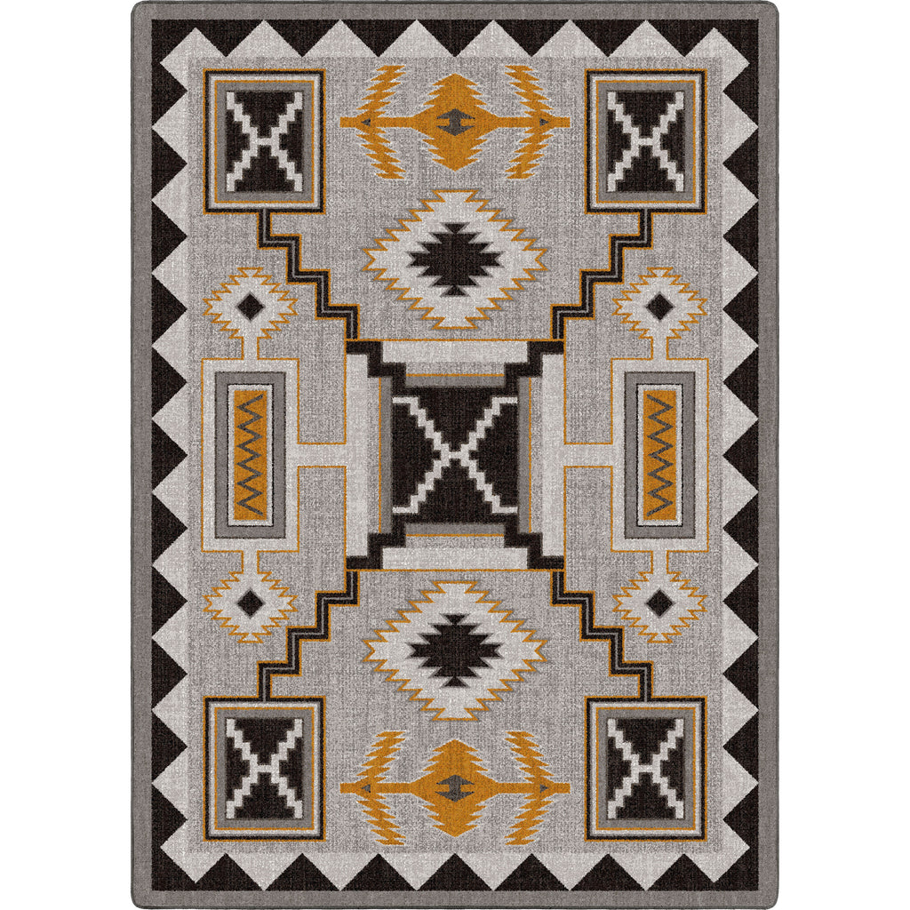 Image of an area rug, Rain Giver - Obsidian