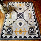 Image of an area rug, Rain Giver - Obsidian