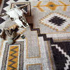 Image of an area rug, Rain Giver - Obsidian
