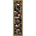 Image of an area rug, Retro Cowboy - Green and Black