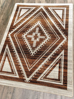Image of an area rug, Rim Shot - Earthen