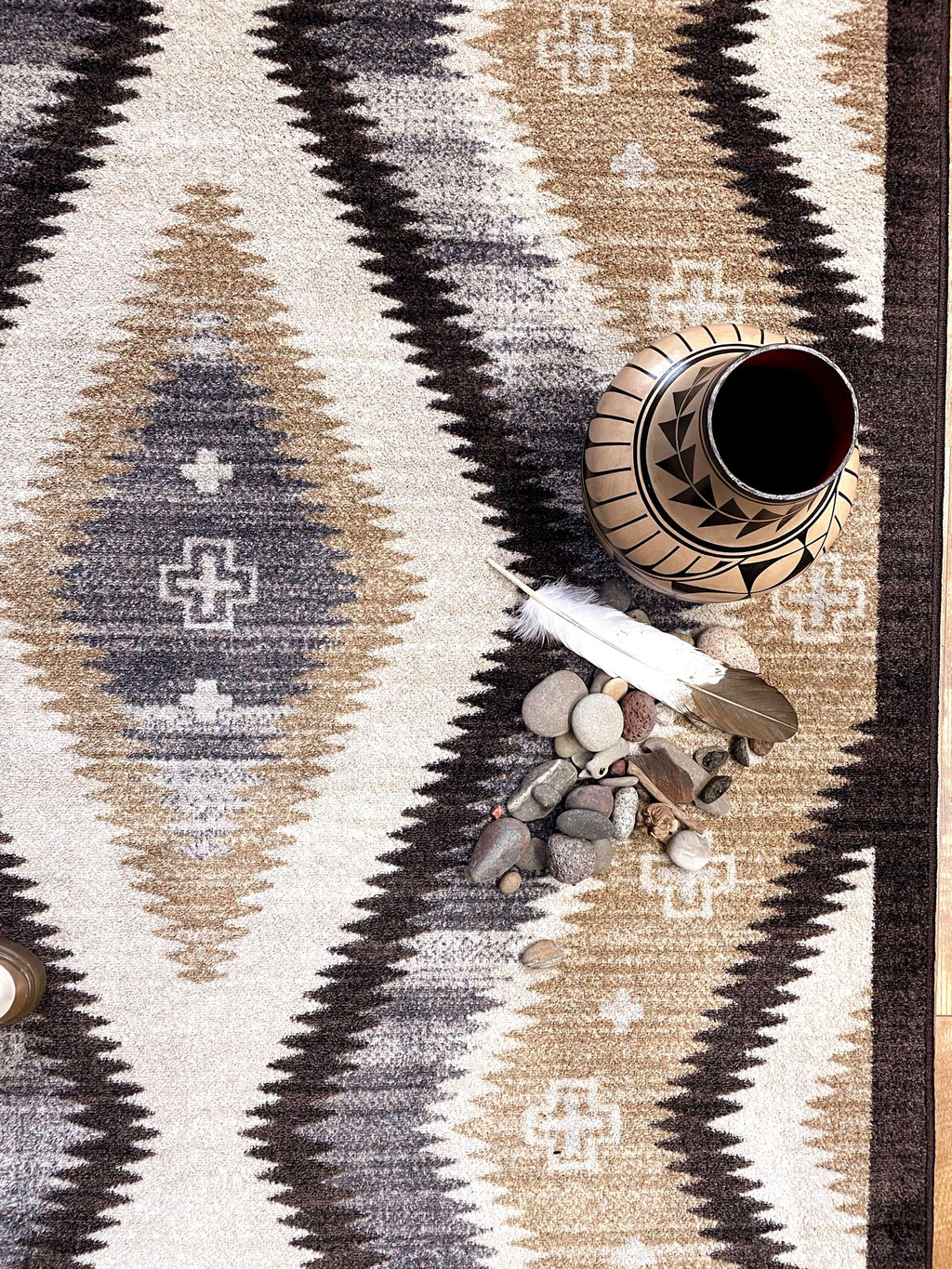 Image of an area rug, Roar - Natural Wools