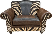 Load image into Gallery viewer, Zebra Chair &amp; 1/2