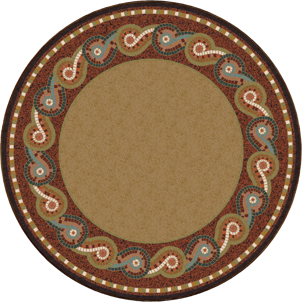 Image of an area rug, Rolling Water - Multi